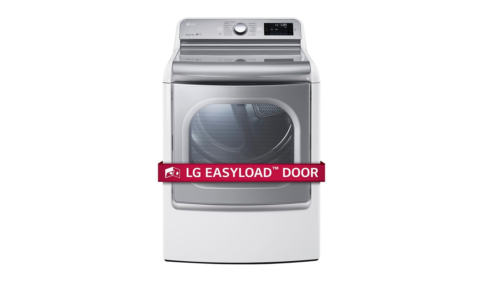 LG DLGY1702VE Large High Efficiency Steam Gas Dryer LG USA
