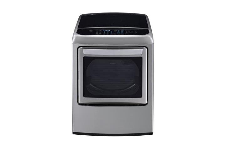 LG 7.3 cu. ft. Ultra Large Capacity High Efficiency Front Control SteamDryer™ w/ EasyLoad™ Door, DLGY1702VE, thumbnail 2