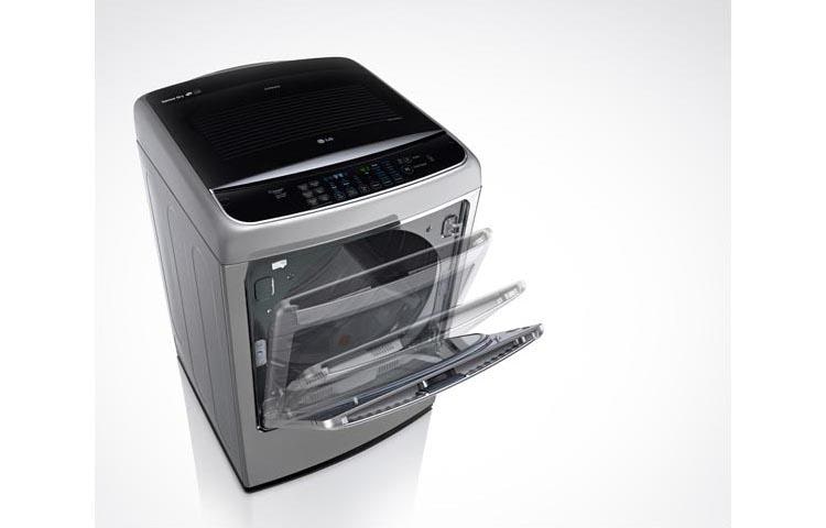 LG 7.3 cu. ft. Ultra Large Capacity High Efficiency Front Control SteamDryer™ w/ EasyLoad™ Door, DLGY1702VE, thumbnail 7