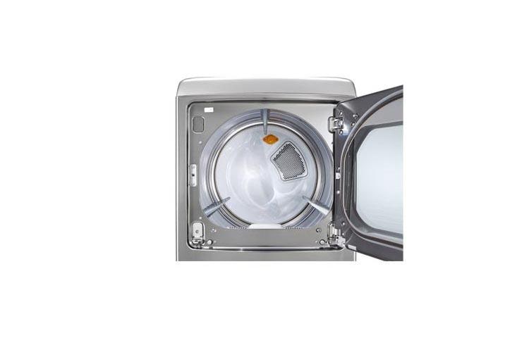 LG 7.3 cu. ft. Ultra Large Capacity High Efficiency Front Control SteamDryer™ w/ EasyLoad™ Door, DLGY1702VE, thumbnail 11