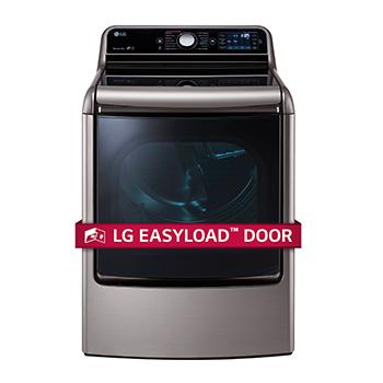 9.0 cu.ft. Mega Capacity TurboSteam™ Dryer with EasyLoad™ Door1