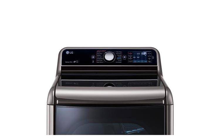 LG 9.0 cu.ft. Mega Capacity TurboSteam™ Dryer with EasyLoad™ Door, DLGX7701VE, thumbnail 10