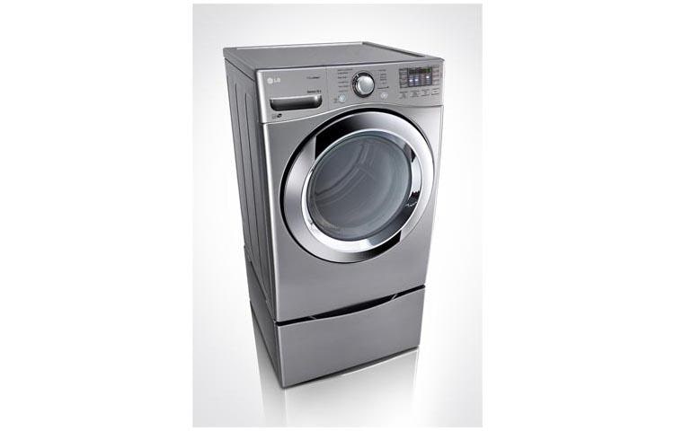 LG 7.4 cu. ft. Ultra Large Capacity SteamDryer™ w/ NFC Tag On (Gas), DLGX3371V, thumbnail 2