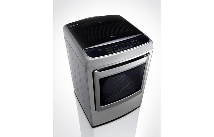 LG 7.3 cu.ft. Ultra Large Capacity High Efficiency Front Control SteamDryer™ with SteamFresh™, DLGY1702V, thumbnail 2