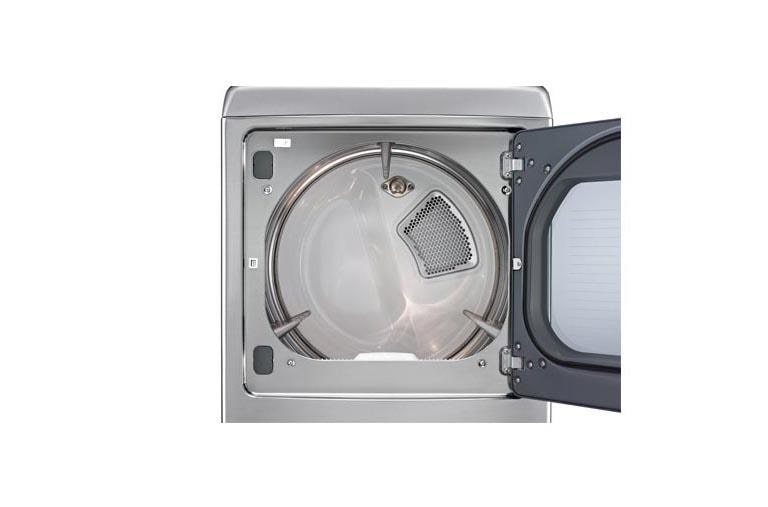 LG 7.3 cu.ft. Ultra Large Capacity High Efficiency Front Control SteamDryer™ with SteamFresh™, DLGY1702V, thumbnail 4