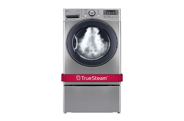 LG 7.4 cu. ft. Ultra Large Capacity SteamDryer™ w/ NFC Tag On, DLGX3571V, thumbnail 1
