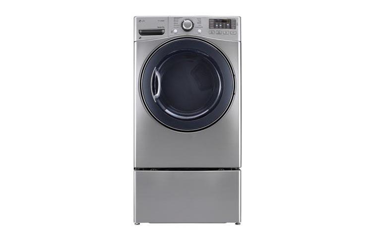 LG 7.4 cu. ft. Ultra Large Capacity SteamDryer™ w/ NFC Tag On, DLGX3571V, thumbnail 2