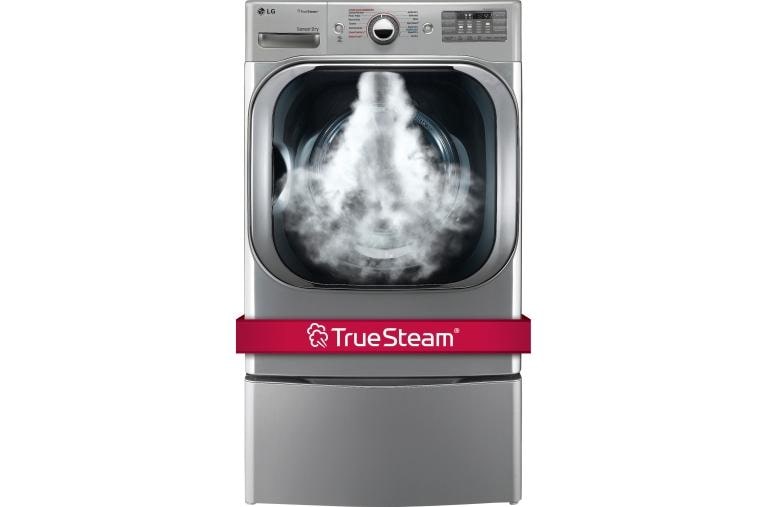 LG 9.0 cu. ft. Mega Capacity Gas Dryer w/ Steam™ Technology, DLGX8101V, thumbnail 1