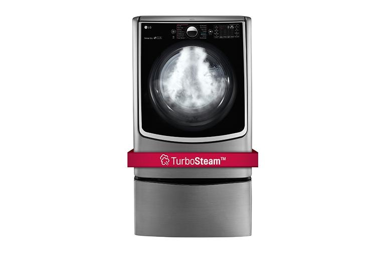 LG 7.4 cu. ft. Smart wi-fi Enabled Gas Dryer w/ TurboSteam™, DLGX5001V, thumbnail 1
