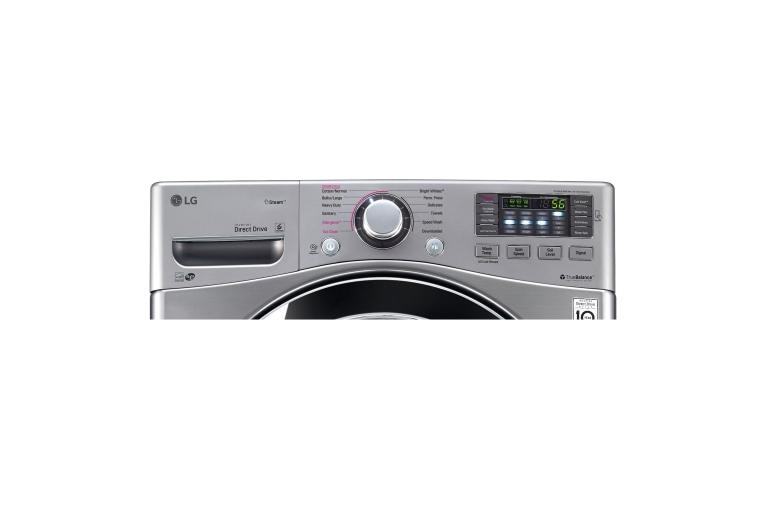 LG WM3670HVA 4.5 cu. ft. Ultra Large Capacity with Steam Technology