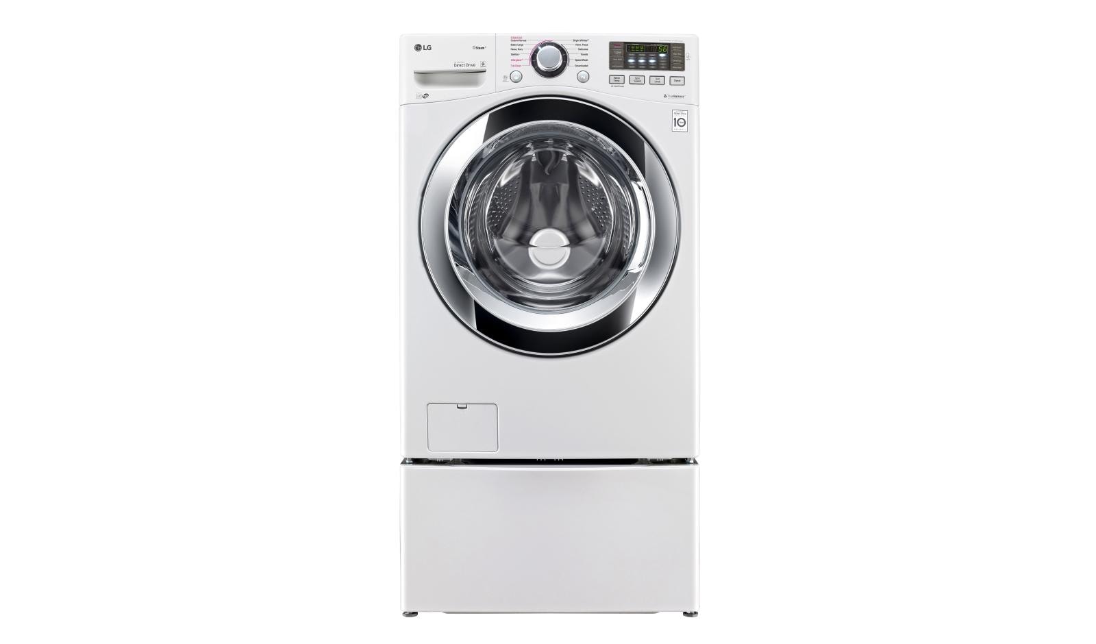 LG WM3670HWA 4.5 cu. ft. Ultra Large Capacity with Steam Technology