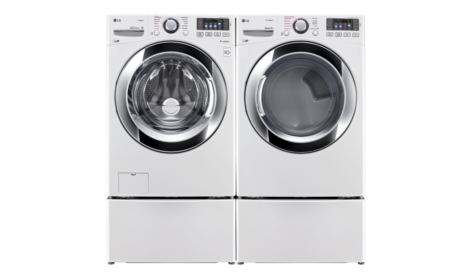 LG WM3670HWA 4.5 cu. ft. Ultra Large Capacity with Steam Technology