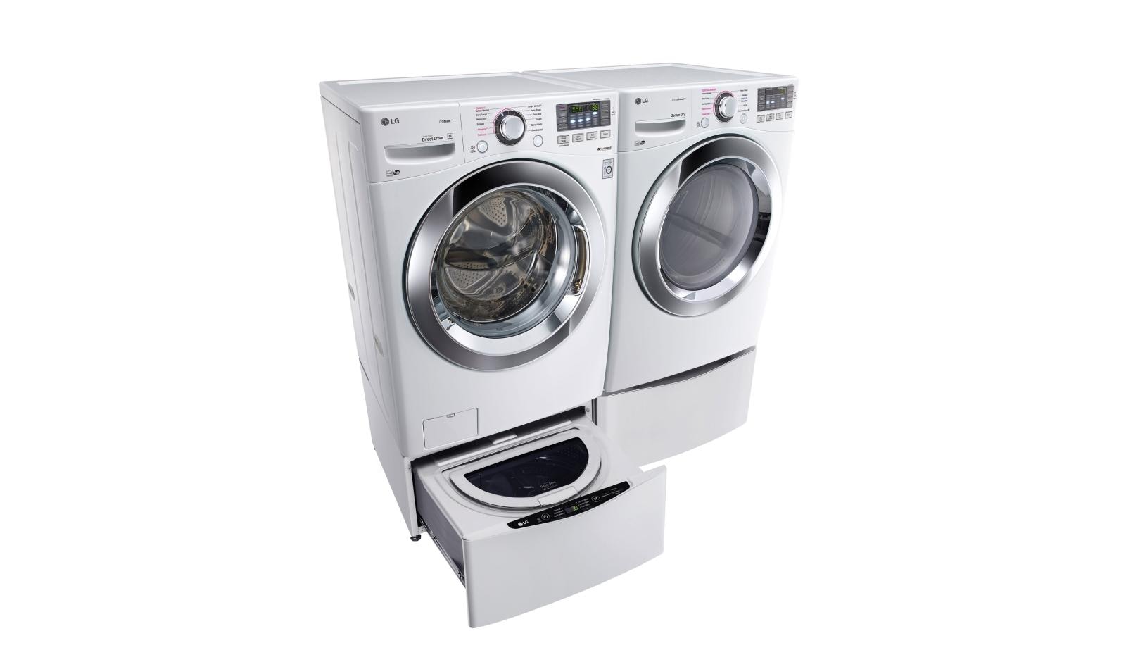 LG WM3670HWA 4.5 cu. ft. Ultra Large Capacity with Steam Technology
