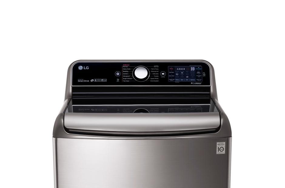 LG WT7700HWA 5.7 Cu.Ft. Mega Capacity Top Load Washer With Turb