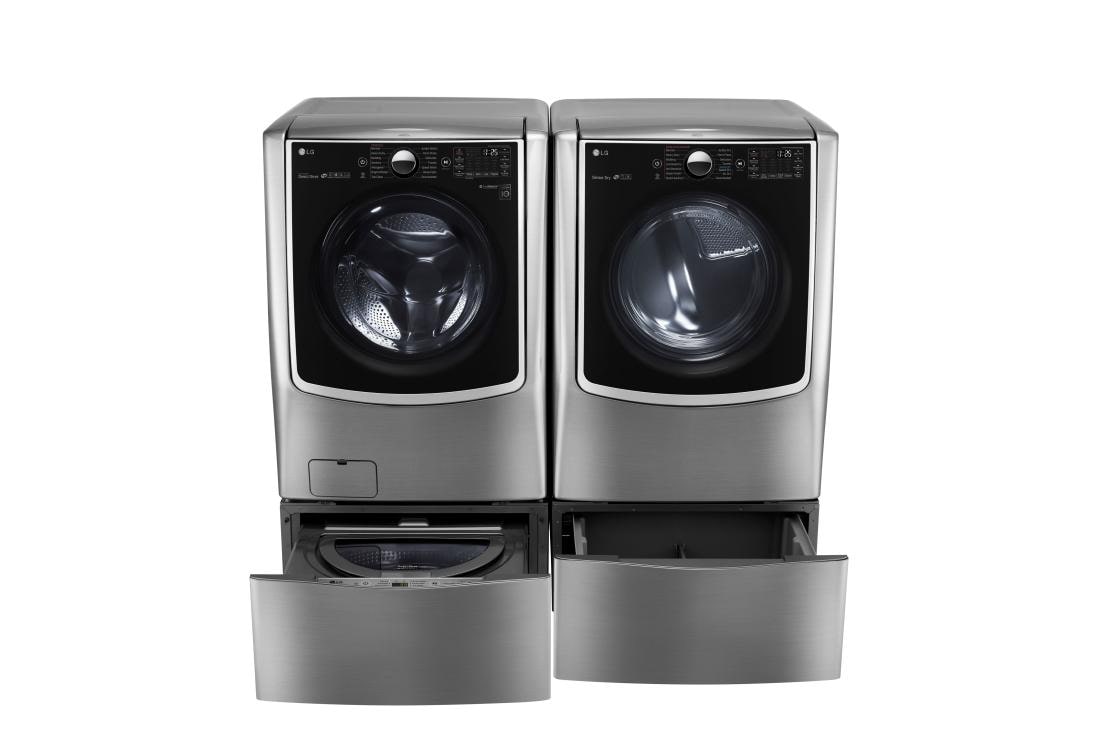 LG 5.5 Total Capacity LG TWINWash™  Bundle with LG SideKick™ and Electric Dryer, WM5000HVA_WD100CV_DLEX5000V_WDP4V, thumbnail 8