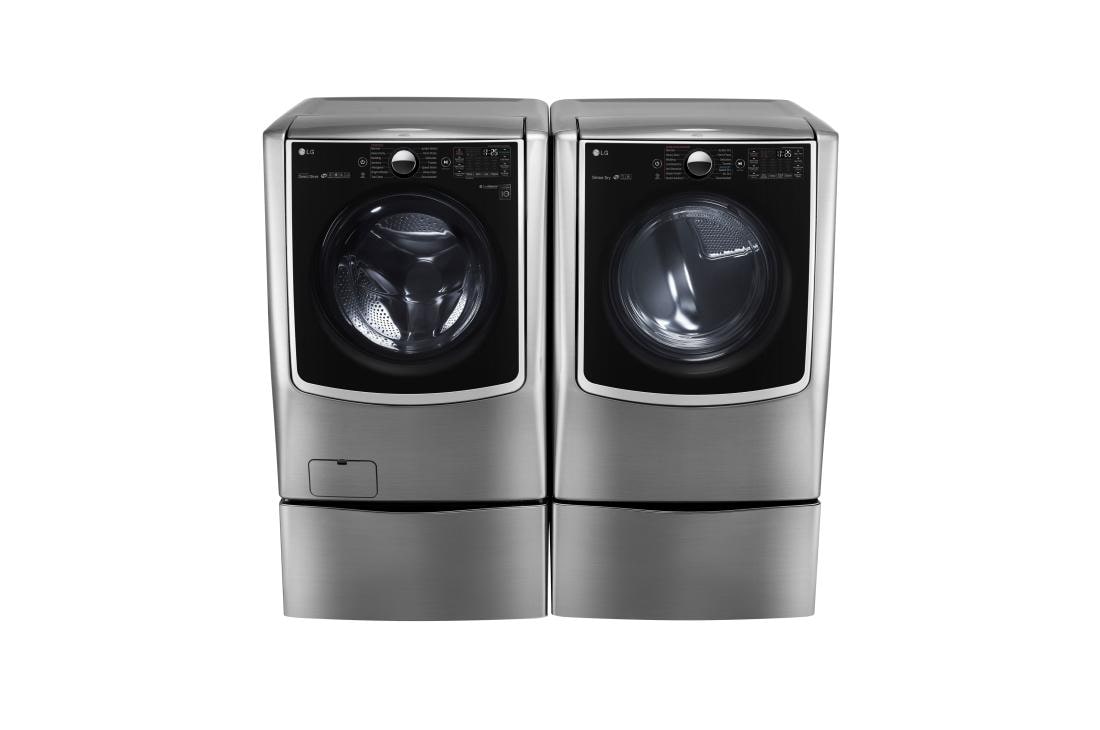 LG 5.5 Total Capacity LG TWINWash™  Bundle with LG SideKick™ and Electric Dryer, WM5000HVA_WD100CV_DLEX5000V_WDP4V, thumbnail 9