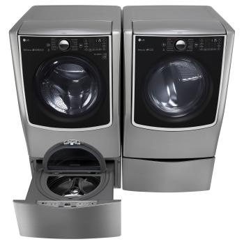 5.5 Total Capacity LG TWINWash™  Bundle with LG SideKick™ and Electric Dryer1