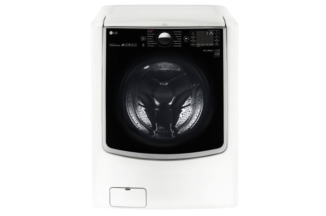 LG 5.5 Total Capacity LG TWINWash™  Bundle with LG SideKick™ and Electric Dryer, WM5000HWA_WD100CW_DLEX5000W_WDP4W, thumbnail 3