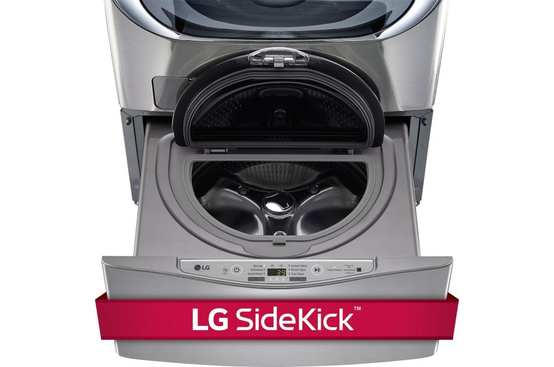 LG 6.2 Total Capacity LG TWINWash™  Bundle with LG SideKick™ and Electric Dryer, WM9000HVA_WD200CV_DLEX9000V_WDP5V, thumbnail 4