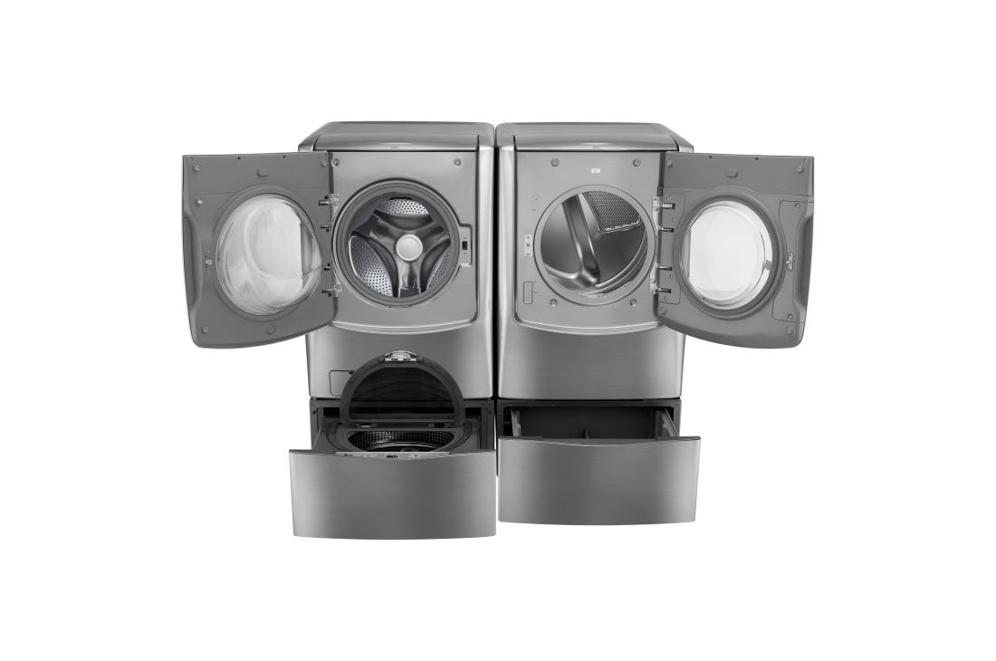 LG 6.2 Total Capacity LG TWINWash™  Bundle with LG SideKick™ and Gas Dryer, WM9000HVA_WD200CV_DLGX9001V_WDP5V, thumbnail 7