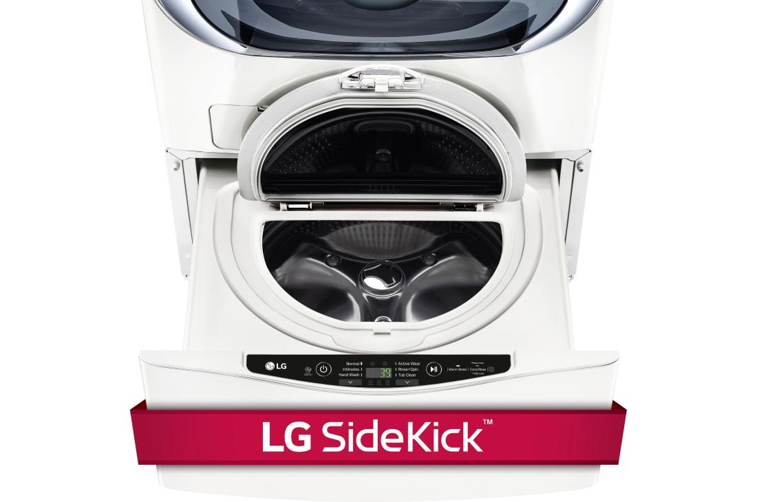 LG 6.2 Total Capacity LG TWINWash™  Bundle with LG SideKick™ and Gas Dryer, WM9000HWA_WD200CW_DLGX9001W_WDP5W, thumbnail 4