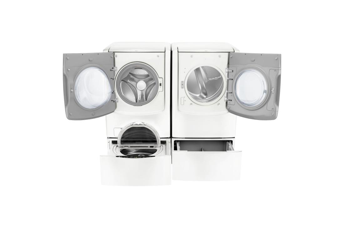 LG 6.2 Total Capacity LG TWINWash™  Bundle with LG SideKick™ and Gas Dryer, WM9000HWA_WD200CW_DLGX9001W_WDP5W, thumbnail 7