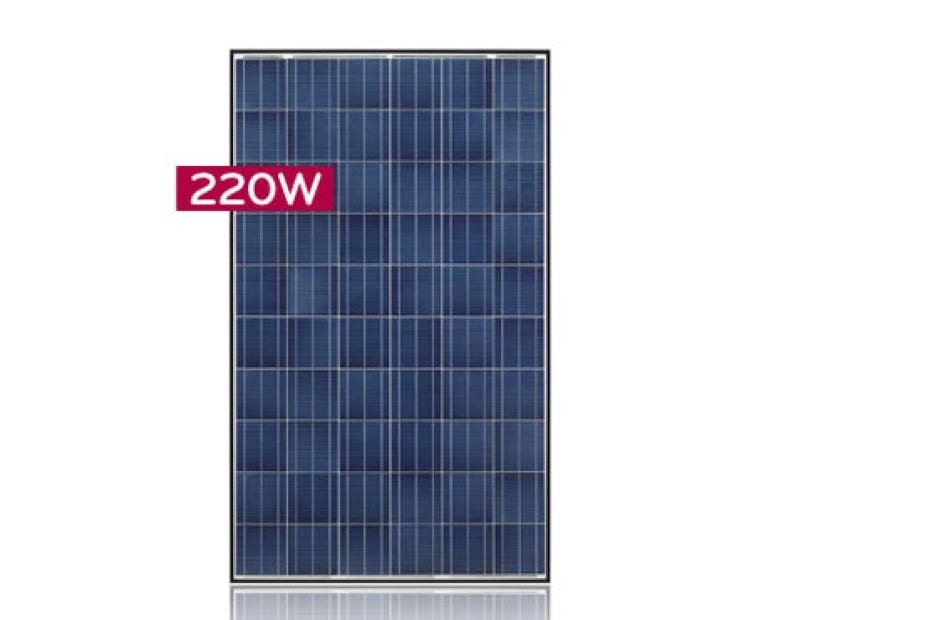 LG High Efficiency Multicrystalline Module Cells: 6 x 10 Module efficiency 13.7%, LG220P1C, thumbnail 2