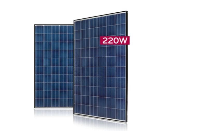 LG High Efficiency Multicrystalline Module Cells: 6 x 10 Module efficiency 13.7%, LG220P1C, thumbnail 1