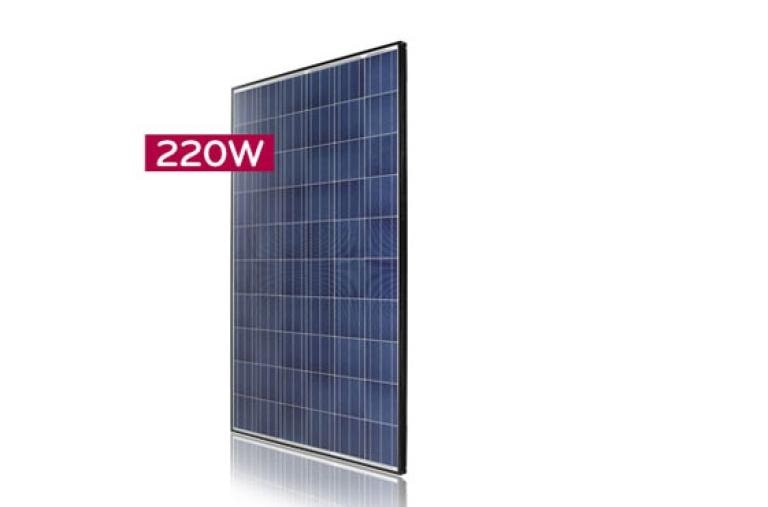 LG High Efficiency Multicrystalline Module Cells: 6 x 10 Module efficiency 13.7%, LG220P1C, thumbnail 3
