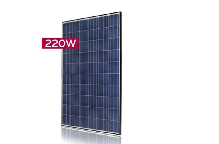 LG High Efficiency Multicrystalline Module Cells: 6 x 10 Module efficiency 13.7%, LG220P1C, thumbnail 4