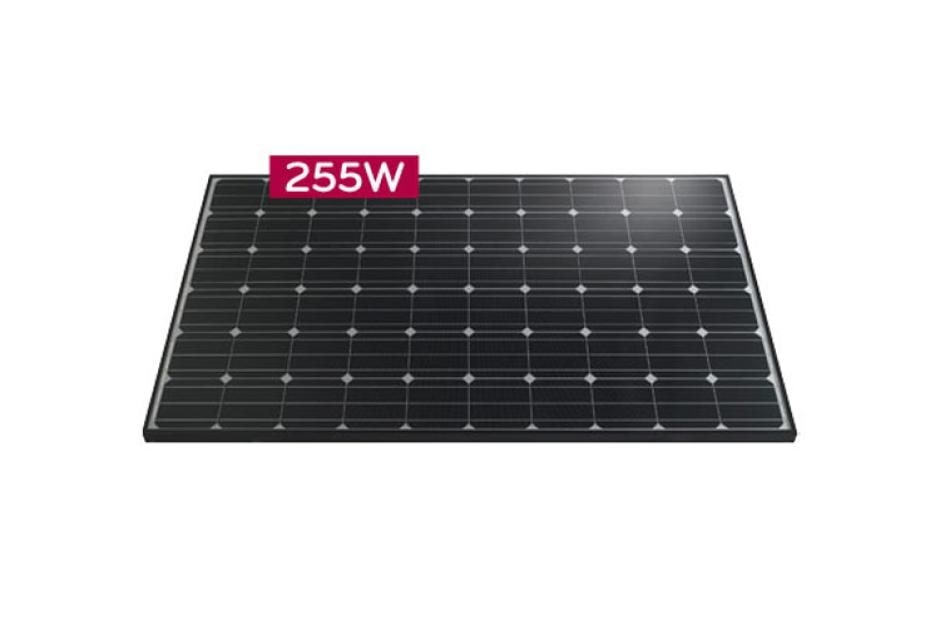 LG High Efficiency Mono X Module Cells: 6 x 10 Module efficiency 15.8% Connector Type: MC4 , LG255S1C-G2, thumbnail 5