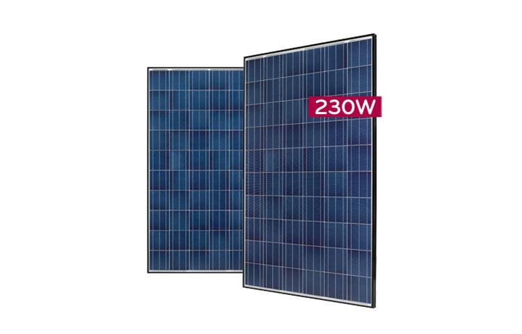 LG High Efficiency Multicrystalline Module Cells: 6 x 10 Module efficiency 14.3%, LG230P1C, thumbnail 1