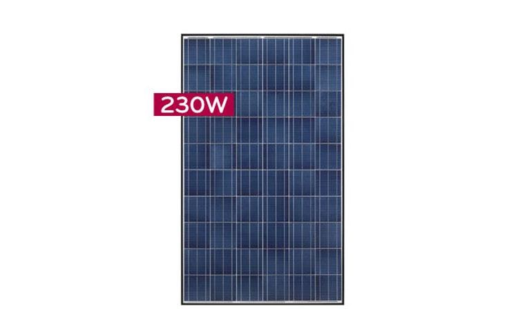 LG High Efficiency Multicrystalline Module Cells: 6 x 10 Module efficiency 14.3%, LG230P1C, thumbnail 2