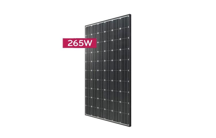 LG High Efficiency Mono X Module Cells: 6 x 10 Module efficiency 16.2% Connector Type: MC4 connector IP67 , LG265S1C-A3, thumbnail 3