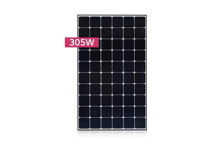 LG High Efficiency LG NeON® 2 Module Cells: 6 x 10 Module efficiency 18.6% Connector Type: MC4, MC4 Compatible, IP67, LG305N1C-G4, thumbnail 2