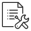 LG service requests icon