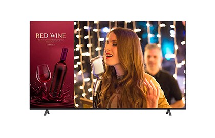 LG 86” UR640S Series UHD Signage TV