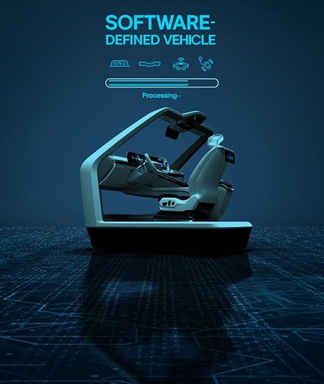 Image explaining LG's mobility technology