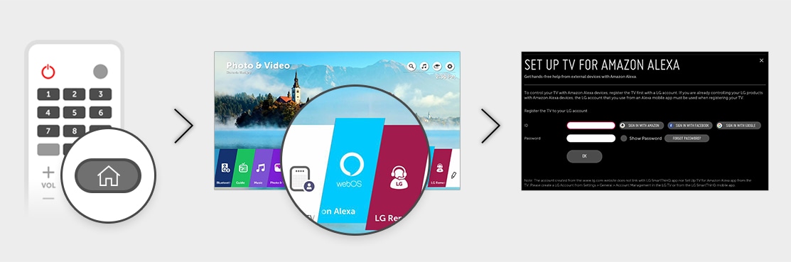 alexa app lg smart tv