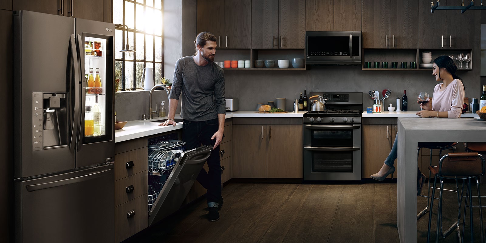 LG Black Stainless Steel Series: Black Stainless Steel ...