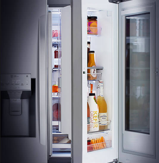 LG InstaView™ Door-in-Door Refrigerator with Craft Ice™ - Benefits