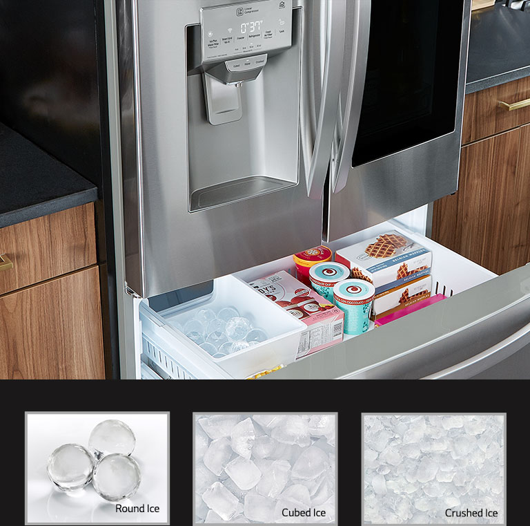 Pebble on sale ice fridge