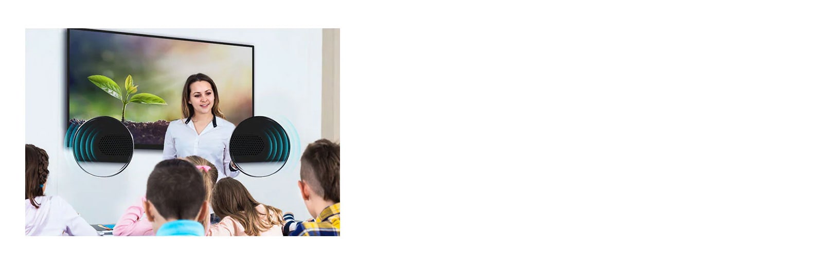 86” IPS UHD IR Multi Touch Interactive Whiteboard has built-in speakers