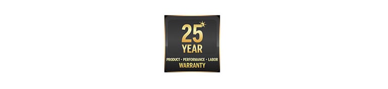 25-Year Warranty1