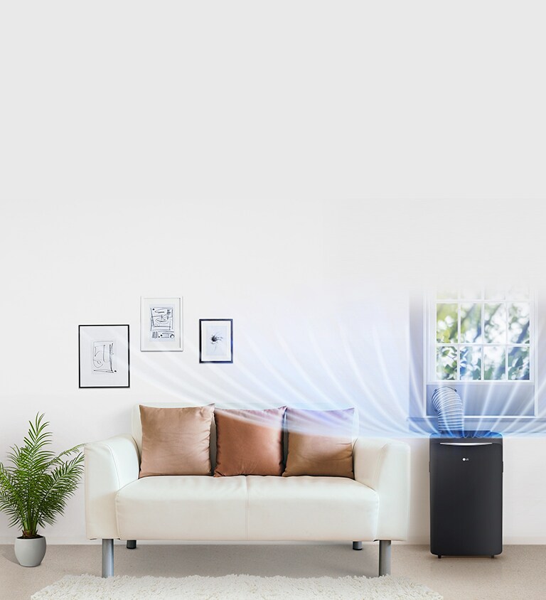 LG 14,000 BTU Portable Air Conditioner (LP1417GSR) LG USA