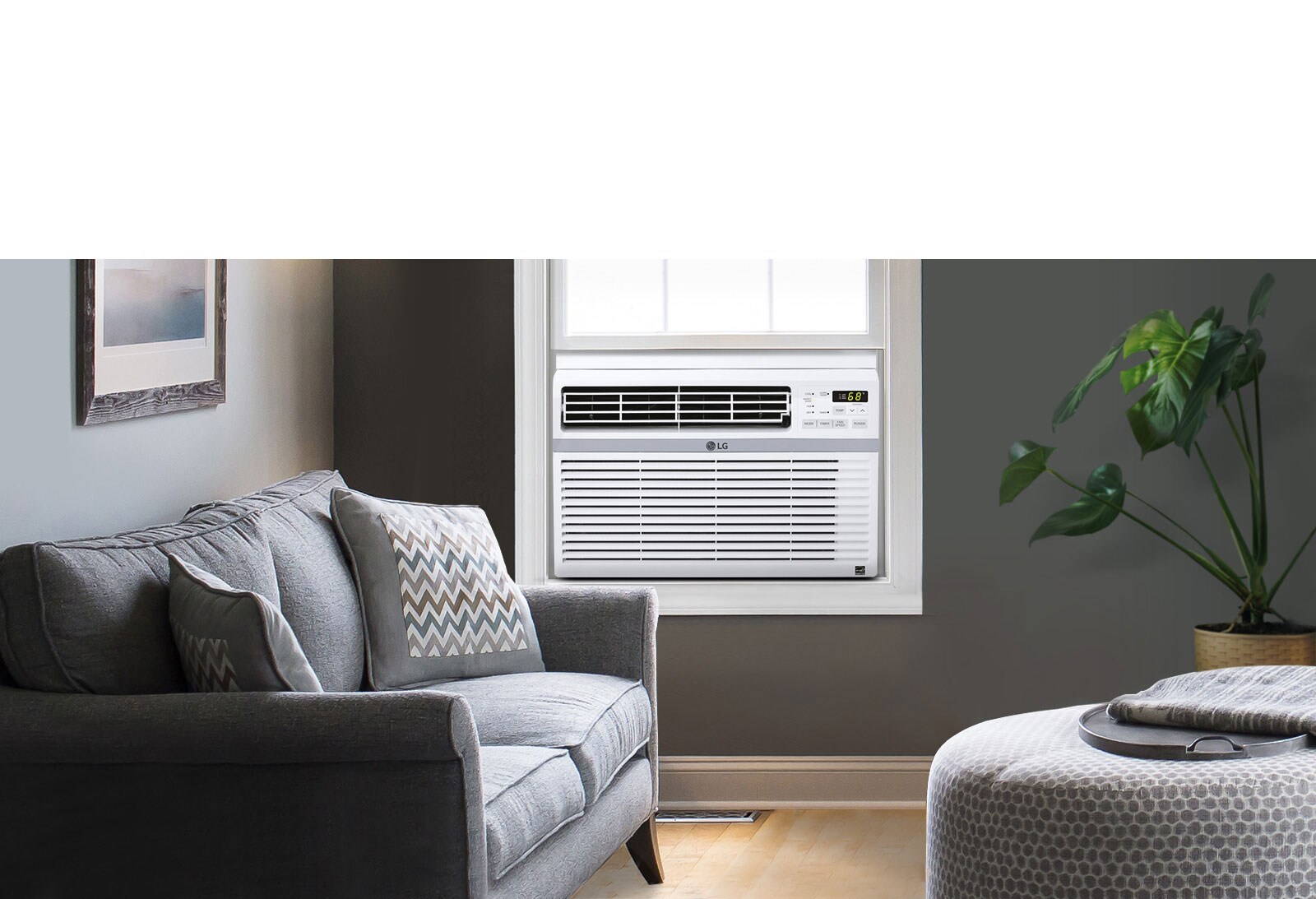 LG LW6019ER 6,000 BTU Window Air Conditioner LG USA