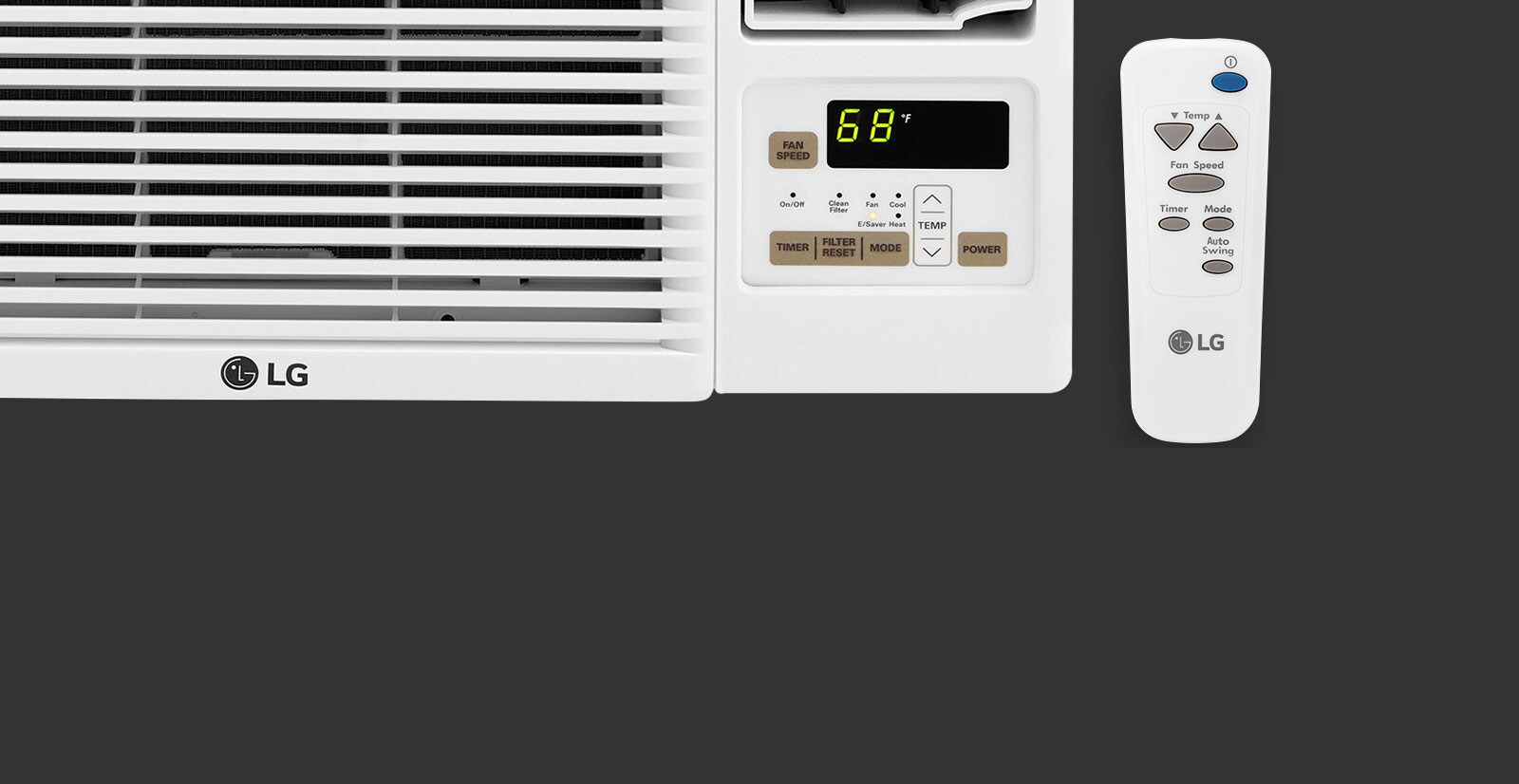 Lg Lw8016hr 7 500 Btu Window Air Conditioner Lg Usa