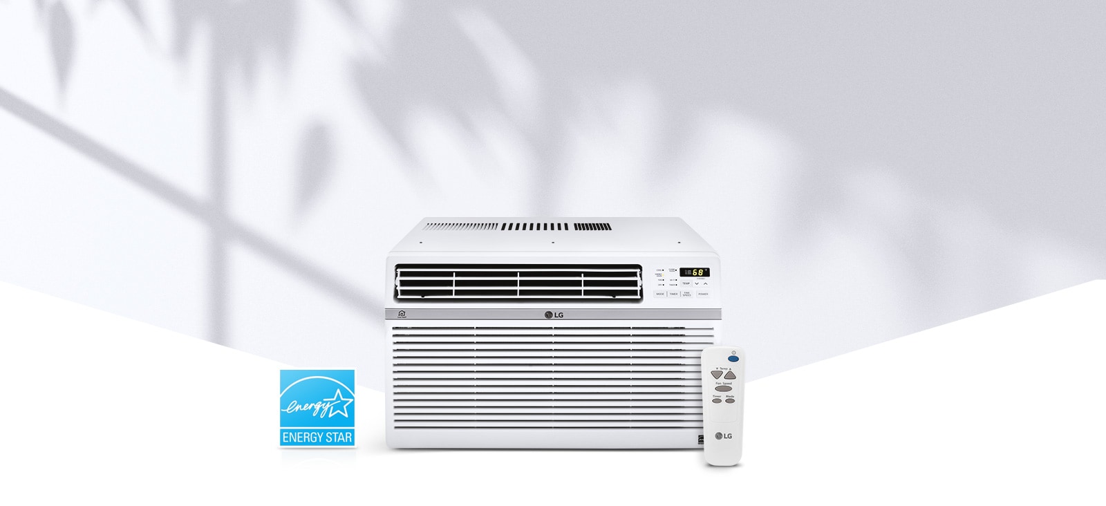 LG 8,000 BTU Smart wifi Enabled Window Air Conditioner (LW8017ERSM