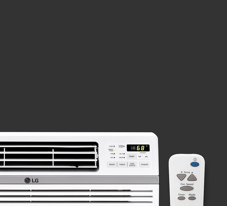 LG 8,000 BTU Smart wifi Enabled Window Air Conditioner (LW8017ERSM