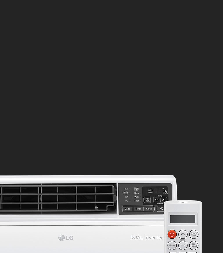 LG 10,000 BTU DUAL Inverter Smart WiFi Enabled Window Air Conditioner